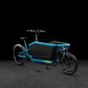 CUBE Cargo Sport Dual Hybrid 1000 cargopyörä blue´n´lime